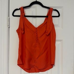 NWT Rebecca Taylor coral top. Size small